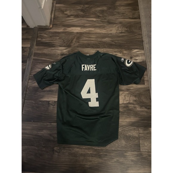Reebok Other - Vintage 90s Reebok Green Bay Packers BRETT‎ FAVRE NFL  jersey - YOUTH XL  488